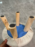 胖東來(lái)品質(zhì)動(dòng)物凳子矮凳蘑菇凳布藝小實(shí)木沙發(fā)凳茶幾凳換鞋凳小凳 蘑菇凳4條腿隨機發(fā) 曬單實(shí)拍圖