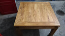圣多堡老榆木八仙桌全榫卯結構餐桌長(cháng)條桌實(shí)木方桌吧臺馬蹄桌整體發(fā)貨 60*60*75 高 曬單實(shí)拍圖