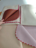 米黛蕾防水床單油布老人隔尿墊家用鋪炕床上用皮革嬰兒可洗 粉色(鎖邊款) 100cm 80cm* 曬單實(shí)拍圖