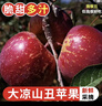 探味君 大涼山丑蘋(píng)果 應當季時(shí)令新鮮水果現摘脆甜紅富士冰糖心 生鮮 凈重5斤（單果60mm+）迷你果 曬單實(shí)拍圖