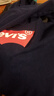 Levi's【特價(jià)來(lái)襲】李維斯情侶同款經(jīng)典寬松休閑logo套頭連帽衛衣 黑色 19622-0005 S 曬單實(shí)拍圖