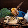 江船長(cháng) 冷凍無(wú)殼鮑魚(yú)肉凈重400g(40-50粒）火鍋燒烤食材 活鮑加工  曬單實(shí)拍圖