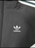 adidas經(jīng)典寬松運動(dòng)夾克外套男女春季阿迪達斯官方三葉草 黑色/綠色/白色   M 曬單實(shí)拍圖