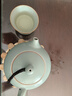 祥業(yè)汝窯泡茶壺西施壺功夫茶具開(kāi)片可養側把壺大號茶杯汝瓷陶瓷家用 大號西施壺 300ml 曬單實(shí)拍圖