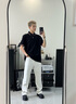 Tommy Hilfiger美國Tommy Hilfiger湯米男士美式POLO衫翻領(lǐng)短袖清倉 黑色帶邊 常規(guī) M 165-175cm/60-75kg 曬單實(shí)拍圖