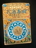 ZIPPO打火機鍍金夜光算盤(pán)八方來(lái)財之寶煤油防風(fēng)送老公生日禮物男友實(shí)用 曬單實(shí)拍圖