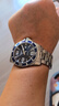 浪琴（LONGINES）瑞士手表 康卡斯?jié)撍盗?機械鋼帶男表L38414966 曬單實拍圖