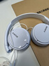 索尼（SONY） MDR-ZX110AP 耳機頭戴式有線(xiàn)有麥電腦筆記本手機適用辦公學(xué)生網(wǎng)課學(xué)習 白色 曬單實(shí)拍圖