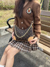 Marie Claire輕奢包包女包2025新款腋下包單肩包生日紀念日禮物送女友老婆 咖色 品牌禮盒裝 曬單實(shí)拍圖