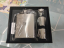 雙立人（ZWILLING）德國雙立人不銹鋼隨身酒壺套裝戶(hù)外便攜式酒壺扁酒瓶酒具套裝 304 4兩禮盒款送酒杯漏斗 200ml 曬單實(shí)拍圖