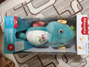 費雪（Fisher-Price）生日禮物兒童玩偶小海馬哄睡安撫新版聲光安撫海馬（藍色）GCK71 曬單實(shí)拍圖