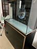 森森（SUNSUN）大型魚(yú)缸底過(guò)濾水族箱客廳家用落地玻璃生態(tài)金魚(yú)缸 【實(shí)時(shí)溫顯】1.2米長(cháng)42cm寬（黑白灰可選） 曬單實(shí)拍圖