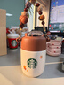 星巴克（Starbucks）杯子 小熊甜品屋系列不銹鋼杯 大容量水杯 便攜隨行杯 男女士送禮 不銹鋼隨行杯(配掛件)353ml 曬單實(shí)拍圖