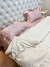 佳麗斯有機蠶絲澳毛子母被二合一拉鏈款被子冬天 100%蠶絲子被 有機蠶絲澳毛子母被 200cm*230cm 子母被 曬單實(shí)拍圖