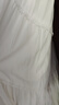 森馬（Semir）半身裙女高腰松緊腰寬松A字塔裙優(yōu)雅顯高秋花邊長裙溫柔甜美 本白10102 S 曬單實(shí)拍圖