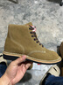 馬登工裝男鞋M43大逃亡馬丁靴英倫風(fēng)中幫沙漠靴ins潮流反絨皮鞋子秋 棕色 40 (250mm) 曬單實(shí)拍圖
