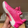 李寧利刃4 V2丨籃球鞋男鞋透氣網(wǎng)面低幫支撐穩(wěn)定實(shí)戰(zhàn)比賽鞋 【Pink】熒光耀粉/標(biāo)準(zhǔn)白-13 43 曬單實(shí)拍圖