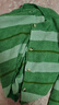 對白【綠野仙蹤】氧氣感條紋針織開(kāi)衫女2025秋季新款軟糯毛衣外套 森綠條 L 曬單實(shí)拍圖