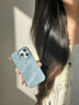 掌范適用iphone17pro新款手機殼淺藍牛仔紋蘋(píng)果16promax保護套15pro簡(jiǎn)約小眾14高級感13硬殼半包17男女 【半包牛仔布】深藍 iphone 17 Pro Max 曬單實(shí)拍圖
