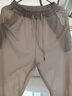 憶思減2025春夏秋奶杏色重磅直筒斜紋慵懶風(fēng)衛褲女寬松百搭垂感顯瘦長(cháng)褲 杏色 M 【建議96-105斤】 曬單實(shí)拍圖