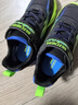 Skechers斯凱奇男童熒光閃燈鞋童鞋透氣跑步運動(dòng)鞋撞色大童跑鞋400103L 曬單實(shí)拍圖