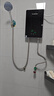 志高（CHIGO）即熱式電熱水器超薄小廚寶5500W變頻恒溫智能省電出租房家用洗澡免儲水電熱水龍頭黑色 KBR-F60 曬單實(shí)拍圖