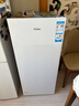 海爾（Haier）138升風(fēng)冷無(wú)霜立式小冰柜家用小型冷藏柜冷凍柜兩用 抽屜式冷柜商用小冰箱BD-138WGH90WF國家補貼 曬單實(shí)拍圖