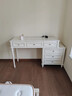 法式實(shí)木梳妝臺斗柜一體臥室奶油風(fēng)高級感床尾新款翻蓋化妝桌轉角 1.2米妝臺+1.2米斗柜+妝凳 奶油白/扶光 ENF級多層實(shí)木+鋼琴烤漆 上門(mén)安裝 曬單實(shí)拍圖