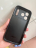 興百興（XingBaiXing）【頭層牛皮】適用iPhone17promax手機(jī)殼軟全包防摔蘋果17air外殼真皮17pro保護(hù)套商務(wù)高檔十七男女 iPhone17promax 羽砂黑 曬單實(shí)拍圖