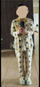 安之伴【巨柔軟】睡衣女春秋膚感棉長袖套裝女士家居服外穿 乳黃色 XL 曬單實拍圖