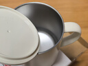 膳魔師（THERMOS）保溫杯340ml男女士?jī)和R克咖啡杯中秋國(guó)慶節(jié)禮物JDG-351 奶白色 曬單實(shí)拍圖
