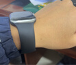 Apple/蘋(píng)果 Watch S11 智能手表GPS款46毫米深空灰色鋁金屬表殼黑色運動(dòng)型表帶M/L MEVP4CH/B 曬單實(shí)拍圖