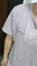 纖蕓沐短袖t恤女寬松夏季顯瘦減齡圓領百搭休閑半袖上衣純棉短袖女 芋紫（邊CREATI） L 建議110-120斤 曬單實拍圖