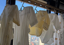 童泰新生兒半背衣嬰兒衣服純棉四季0-3月寶寶上衣滿(mǎn)月服2件裝 黃色 52 曬單實(shí)拍圖