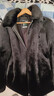 皮爾卡丹真貂皮大衣整貂男海寧進(jìn)口皮草外套保暖連帽毛衣夾克加絨加厚冬季 翻領(lǐng) 貂絨 2XL 180【建議155-170斤】 曬單實(shí)拍圖