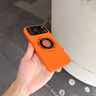 韻絢【漏標·磁吸支架+鏡頭全包】適用iphone17手機殼蘋(píng)果16ProMax保護殼防摔17Ari輕奢感商務(wù)男女新款 【石墨黑】漏標磁吸支架-磨砂不沾指紋 蘋(píng)果16ProMax 曬單實(shí)拍圖