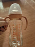 布朗博士PPSU直飲吸管奶瓶 9月齡-2歲寶寶 雙把手+重力球 330mL大容量 曬單實(shí)拍圖