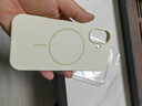 航想【新品促銷(xiāo)】蘋(píng)果IPhone13/14/15/16/17全系列手機殼Magsafe磁吸硅膠軟殼標準版/PRO/PRO MAX/AIR 米白色 IPhone 17 曬單實(shí)拍圖