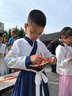 小淘孩兒童漢服男童中國(guó)風(fēng)國(guó)學(xué)服少年畢業(yè)團(tuán)體表演服演出服 曬單實(shí)拍圖