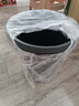 五月花壓圈垃圾桶直投11L大容量黑色加厚桶身家用廚房廁所辦公宿舍紙簍 曬單實(shí)拍圖