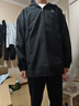 頂峰保羅（Dingfengbaoluo）日系沖鋒上衣男士秋冬季夾克外套美式戶(hù)外工裝服DFJK01黑色4XL 曬單實(shí)拍圖