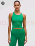 lululemon丨Wunder Train 女士工字運動(dòng)背心 LW1FQ4S 賽道綠 M /8 曬單實(shí)拍圖
