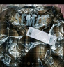 森馬（Semir）長(zhǎng)袖襯衫女中長(zhǎng)款慵懶寬松落肩秋季chic復(fù)古格紋襯衣101524105004 曬單實(shí)拍圖