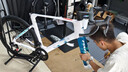 PARDUS瑞豹公路車(chē)SPARK SPORT PES電變碳纖維彎把破風(fēng)架25新款星火男女 【碳輪】月白深青-PES電變 XL（適合身高185-195CM） 曬單實(shí)拍圖