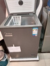 美的（Midea）專(zhuān)利減霜KMF囤貨冰柜 冷藏冷凍冷柜轉換節能大冰柜臥式家用商用冰柜小冰政府補貼冰箱 【減霜80%】100L*小戶(hù)型優(yōu)選 100L 曬單實(shí)拍圖