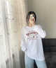 衣品元美式復古純棉長(cháng)袖T恤女2025新款秋裝白色內搭打底衫寬松正肩上衣 白色 S 85-95斤 曬單實(shí)拍圖