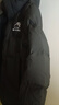 鴨鴨王一博同款322g充絨冰殼3.0羽絨服男女長(cháng)款冬季新款加厚保暖外套 青光黑色 XS (推薦80-100斤) 曬單實(shí)拍圖
