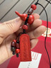 大雁塔文創(chuàng  )車(chē)內掛件黑檀木蓮花葫蘆金剛鳳眼菩提車(chē)掛飾品 車(chē)內后視鏡掛 曬單實(shí)拍圖
