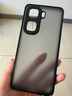 今舞 適用vivo iqoo neo10/10pro手機殼膚感磨砂男女款硅膠軟邊全包防摔半透明硬殼保護套 黑色 iQOO Neo10 曬單實拍圖