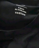 京東京造【抗菌柔軟T】t恤男士短袖打底t恤情侶女兒童衣服 黑色 L 曬單實(shí)拍圖